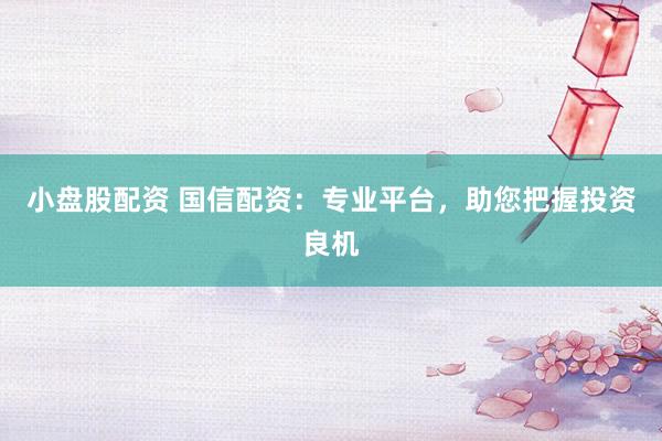 小盘股配资 国信配资：专业平台，助您把握投资良机