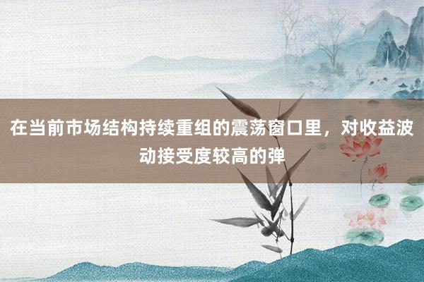在当前市场结构持续重组的震荡窗口里，对收益波动接受度较高的弹